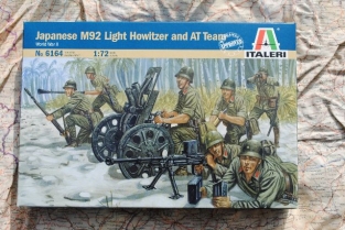 Italeri 6164  Japanese M92 Light Howitzer and AT Team